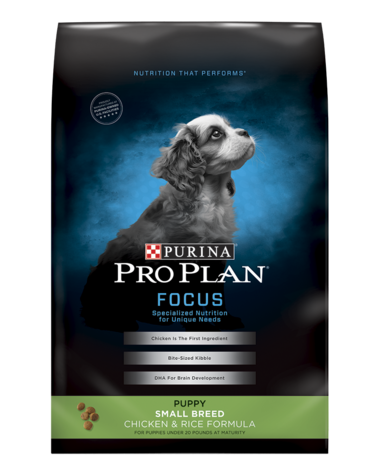 Purina Pro Plan Toy Breed Dry Dog Food With Probiotics for Dogs, Chicken  and Rice Formula - 5 lb. Bag