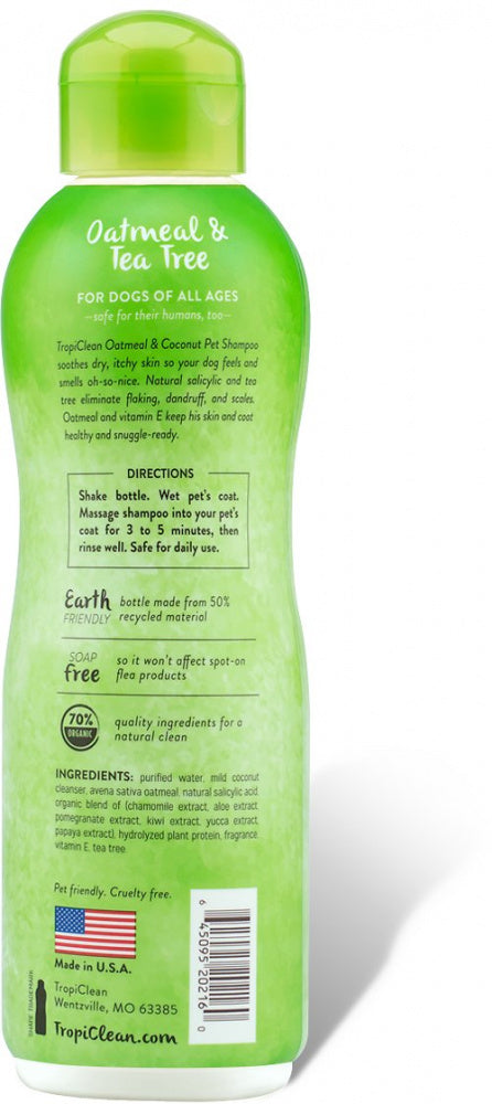 Tropiclean oatmeal outlet shampoo